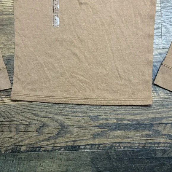 Alpine Design Women's Peak Duofold Henley Long Sleeve Caramel Brown Large‎ NWT - Picture 5 of 6